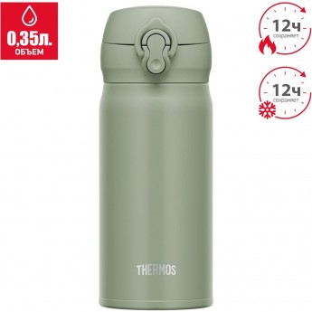 Термокружка THERMOS JNL-356 SMKKI 0.35L нержавеющая сталь Термокружка THERMOS JNL-356 SMKKI 0.35L нержавеющая сталь