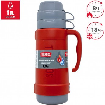 Термос для напитков THERMOS PICNIC 40-100 1 л, красный Термос для напитков THERMOS PICNIC 40-100 1 л, красный