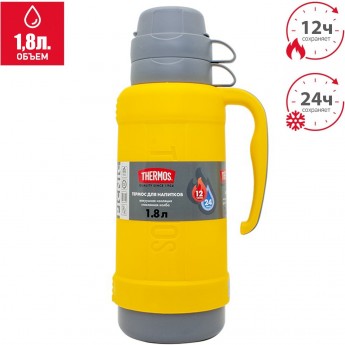 Термос для напитков THERMOS PICNIC 40-180 1,8 л, желтый Термос для напитков THERMOS PICNIC 40-180 1,8 л, желтый